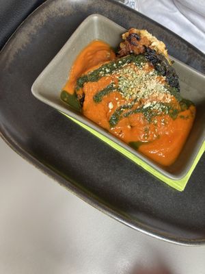 Lasagna  at Vegan's Prague in Prague