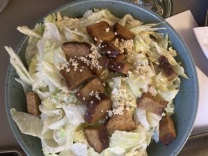 Caesar salad  at Vegan's Prague in Prague