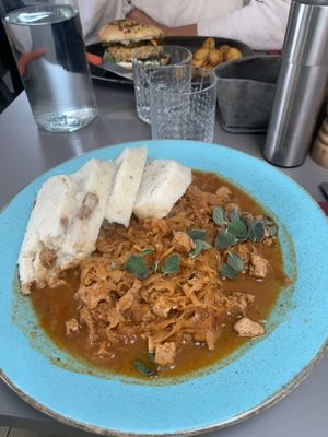 Cabbage Gulash  at Vegan's Prague in Prague