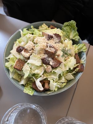 Caesar salad  at Vegan's Prague in Prague