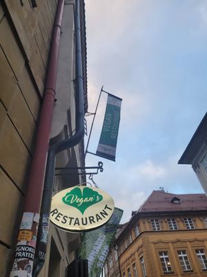 the outside at Vegan's Prague in Prague