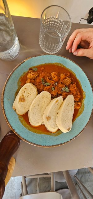 Goulash at Vegan's Prague in Prague