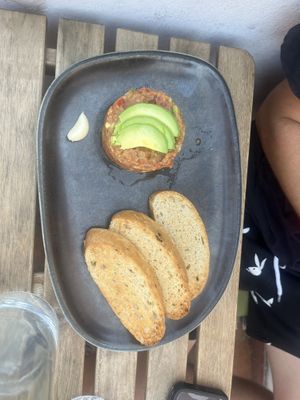 Vegan Tartare  at Vegan's Prague in Prague