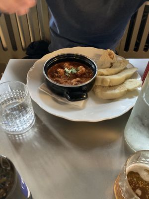 Gulasch  at Vegan's Prague in Prague