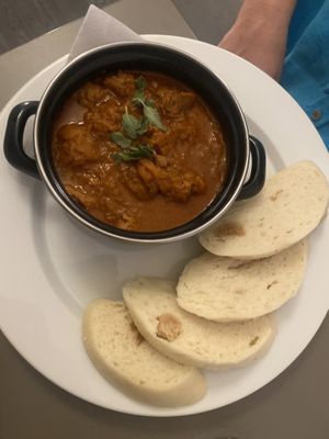 Goulash   at Vegan's Prague in Prague