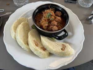 The goulash  at Vegan's Prague in Prague