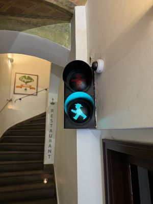 Entrance   at Vegan's Prague in Prague