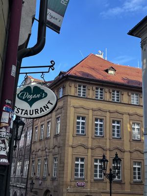 5 minutes walk from the castle   at Vegan's Prague in Prague