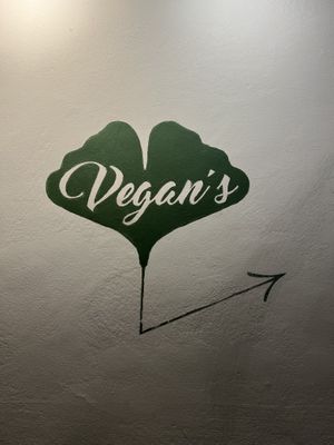 Follow the signs   at Vegan's Prague in Prague