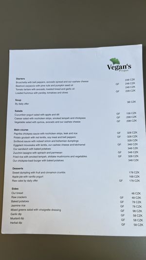   at Vegan's Prague in Prague