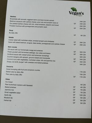   at Vegan's Prague in Prague