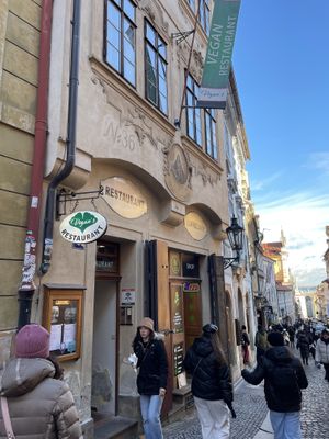 Outside   at Vegan's Prague in Prague