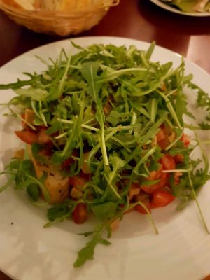 bruchetta  at Vegan's Prague in Prague