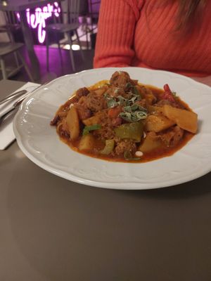 The goulash at Vegan's Prague in Prague