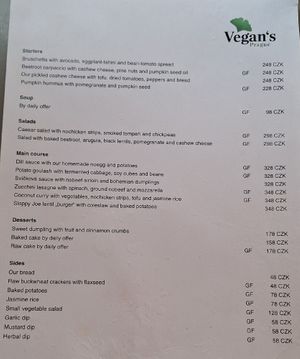 Vegan's at Vegan's Prague in Prague