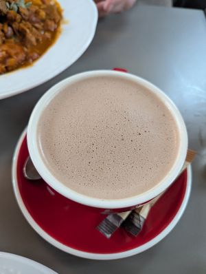 Hot chocolate at Vegan's Prague in Prague