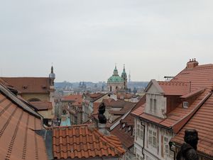 View over Prague at Vegan's Prague in Prague
