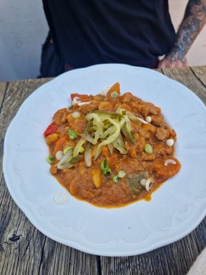 Goulash at Vegan's Prague in Prague