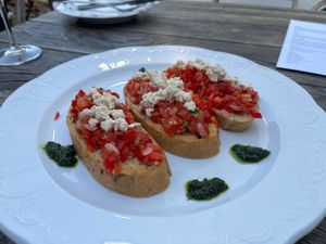 Appetizer  at Vegan's Prague in Prague