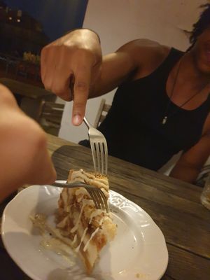 Apple cake? - 6/10 at Vegan's Prague in Prague