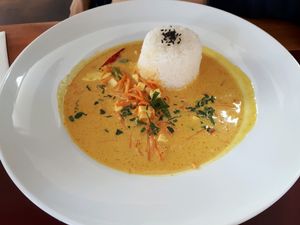 curry at Vegan's Prague in Prague