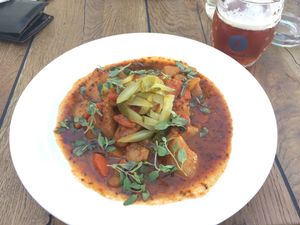 Goulash at Vegan's Prague in Prague