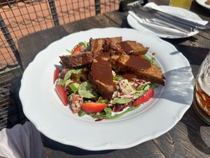 Roastbeef salas  at Vegan's Prague in Prague