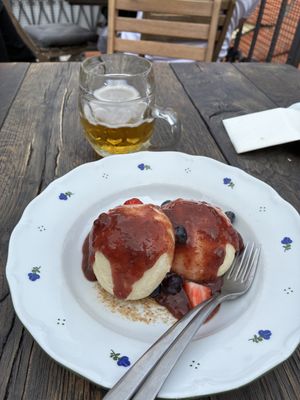 Dumplings   at Vegan's Prague in Prague