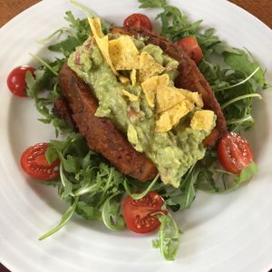 Stuff sweet potato  at Vegan's Prague in Prague