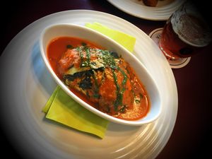 Lasagna  at Vegan's Prague in Prague