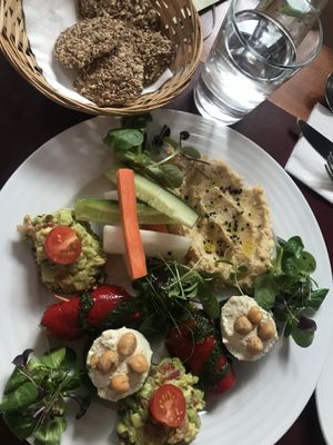 Amazing starters 😍🤤 at Vegan's Prague in Prague