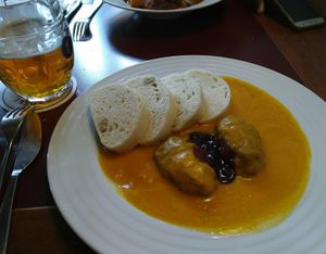 dish at Vegan's Prague in Prague