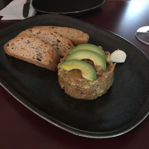 Avocado Tartare at Vegan's Prague in Prague