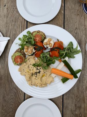 Appetizers at Vegan's Prague in Prague