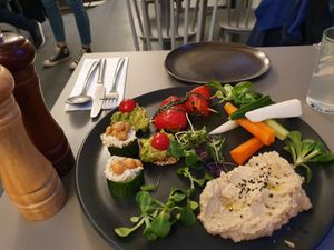 Starter to share at Vegan's Prague in Prague