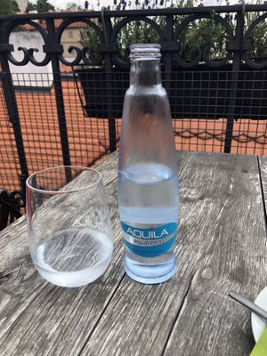 Water :-) at Vegan's Prague in Prague