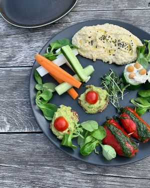 starters at Vegan's Prague in Prague