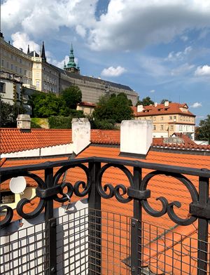 rooftop view at Vegan's Prague in Prague