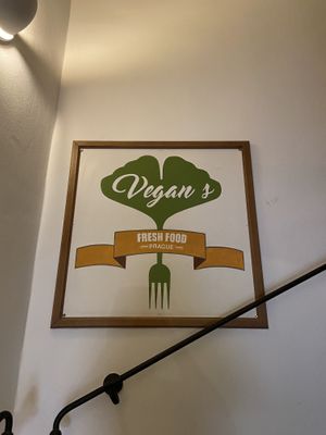 Greeting! at Vegan's Prague in Prague
