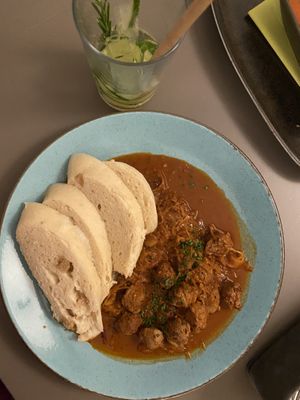 Goulash at Vegan's Prague in Prague