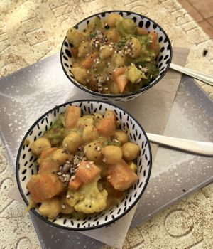 While we were waiting we received this :) at Eco Eco in Tenerife