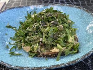 Toast Vegan Green 🌱 #Veganuary at Eco Eco in Tenerife