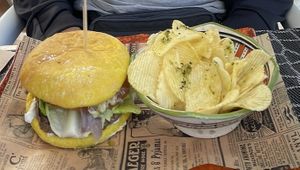 Tokio Burger  #Veganuary at Eco Eco in Tenerife