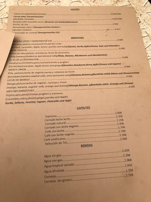 Lots of homemade cakes! Yay! at Eco Eco in Tenerife