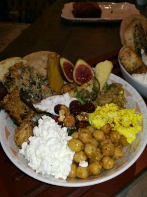 buda ,buffet in a plate  at Eco Eco in Tenerife