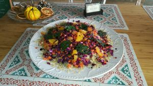 quinoa salad at Eco Eco in Tenerife