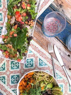 Salad and Buddha bowl  at Eco Eco in Tenerife