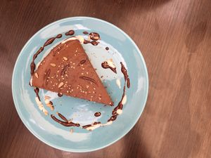 Choco cake at Eco Eco in Tenerife