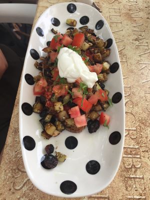 Toast at Eco Eco in Tenerife