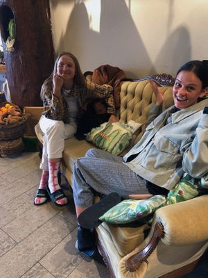 Great spot to chill have coffee, cakes and lunch. Used this sofa A L O T to do a spot of work also. The team are so welcoming passionate and create a great atmosphere - recommend! at Eco Eco in Tenerife